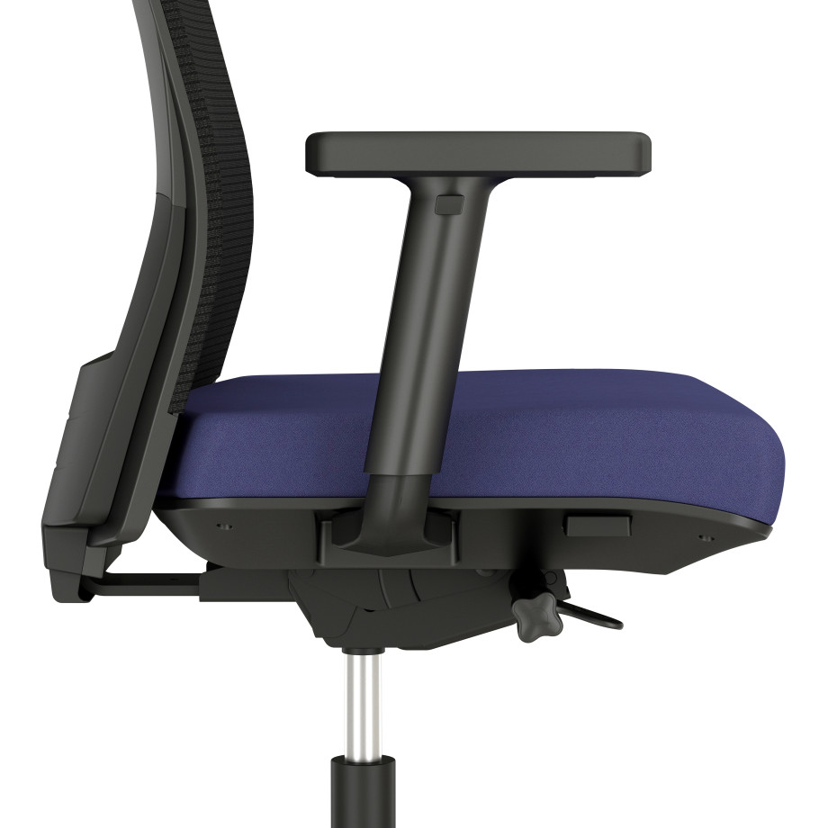 Preview of Upron up-close side view of arms, alta Mirage Aegean seat