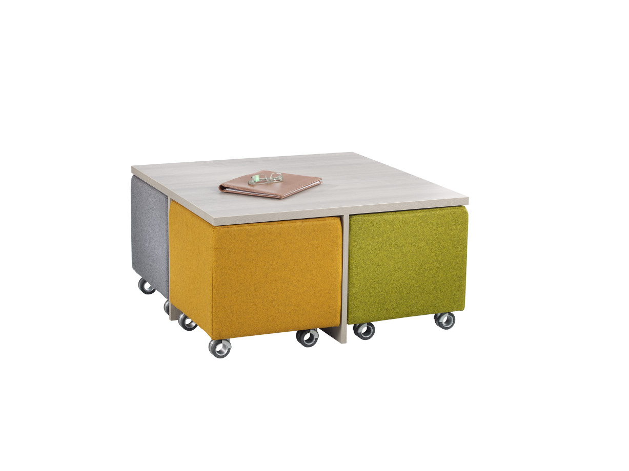 Preview of Volker Seating within Nesting Table