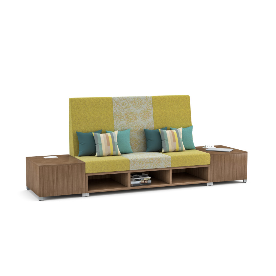 Preview of LB Lounge, Highback with powered end tables