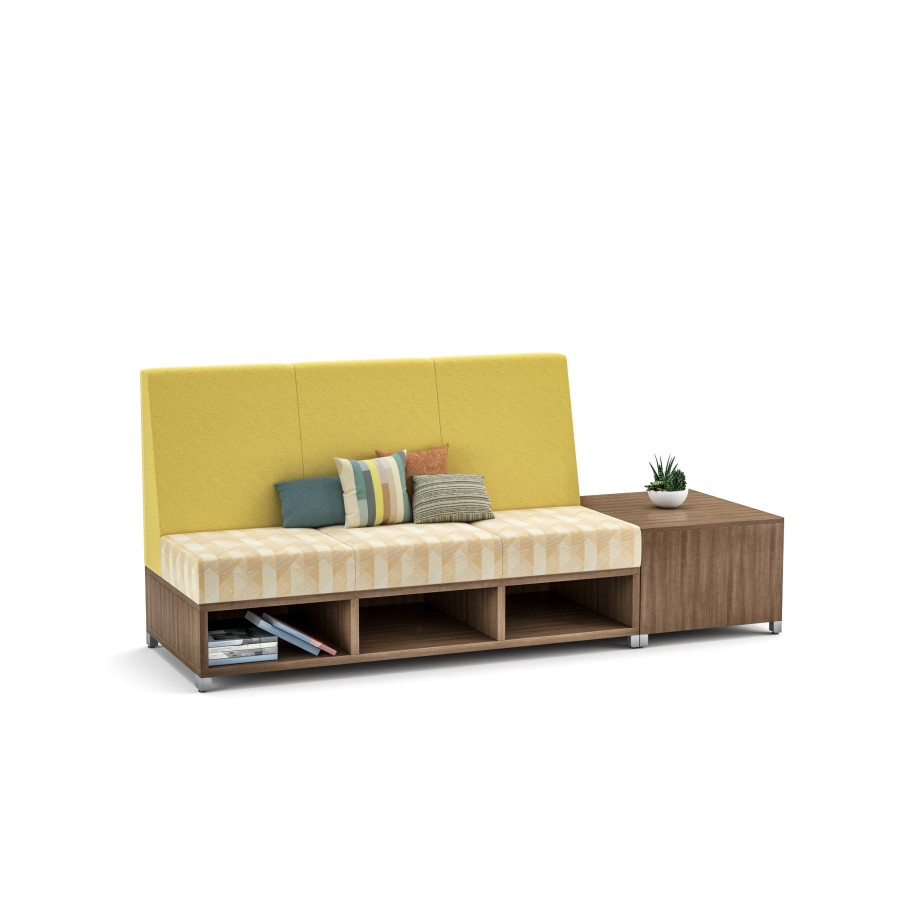 Preview of LB Lounge, medium back with end table
