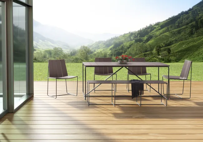 Seaboard Outdoor Dining Table and Chairs