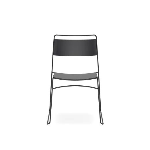 Mesa Stacking Chair, Front View