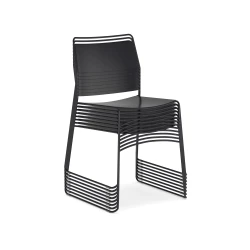 Mesa Stacking Chair, 3/4 View