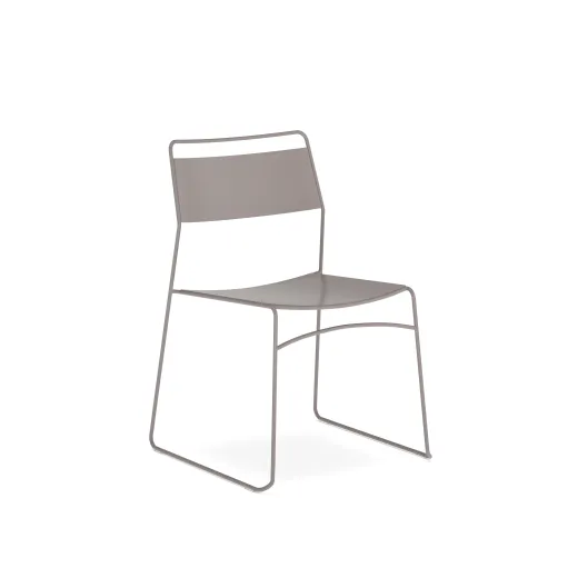 Mesa Stacking Chair, 3/4 View