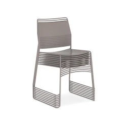 Mesa Stacking Chair, 3/4 View