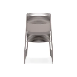 Mesa Stacking Chair, Back View