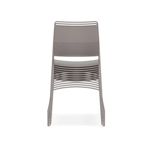 Mesa Stacking Chair, Front View