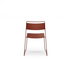 Mesa Stacking Chair, back view