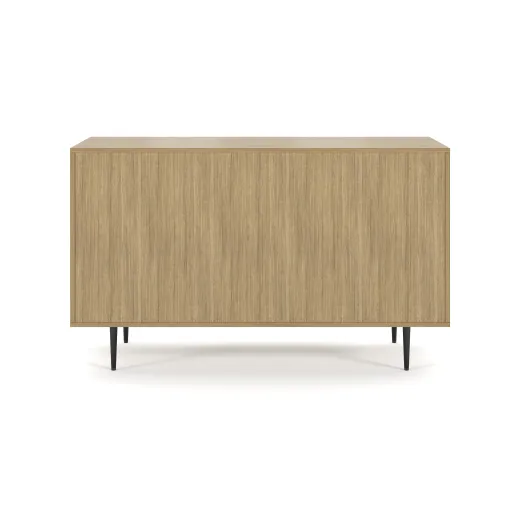 Rhett, Credenza with Drawers and Doors, Back View
