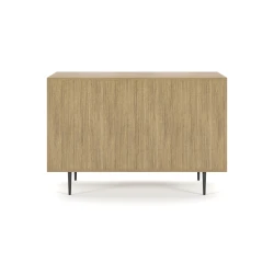 Rhett, Credenza with Drawers and Sliding Doors, Back View