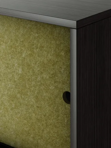 Rhett, Hutch paired with Credenza, PET