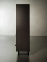 Rhett, Hutch paired with Credenza with Drawers & Center Doors
