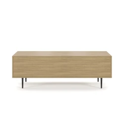 Rhett, Credenza with Sliding Doors, Back View