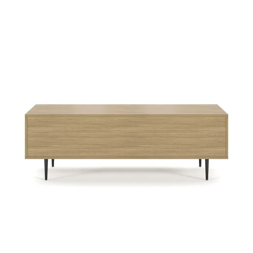 Rhett, Credenza with Sliding Doors, Back View