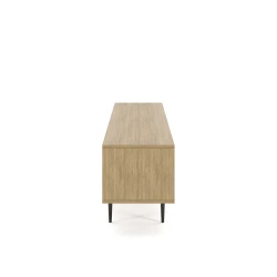 Rhett, Credenza with Sliding Doors, Side View