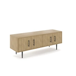 Rhett, Credenza with Doors, 22 Inch, 3/4 View
