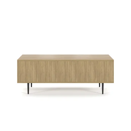 Rhett, Credenza with Doors, 22 Inch, Back View