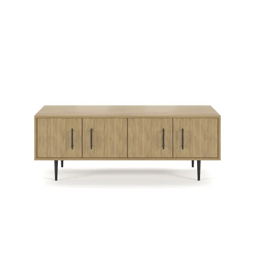 Rhett, Credenza with Doors, 22 Inch, Front View