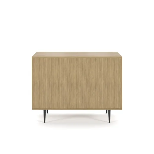 Rhett, Credenzas with Trash & Recycle, Back View