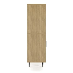 Rhett, Hutch with Bookcase paired with Credenza with Doors, 36 Inch, Side View