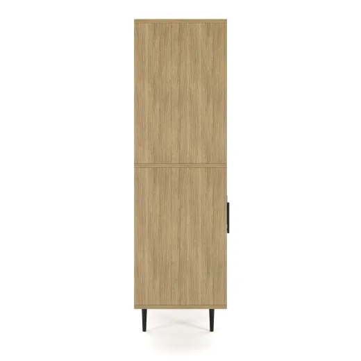Rhett, Hutch with Bookcase paired with Credenza with Doors, 36 Inch, Side View