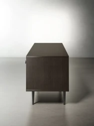 Rhett, Credenza with Doors & Bookcase