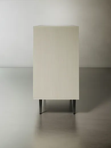 Rhett, Credenza with Drawers & Sliding Doors