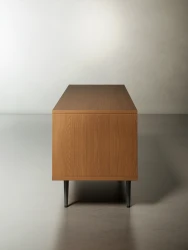 Rhett, Credenza with Doors & Bookcase Shell & Shelf