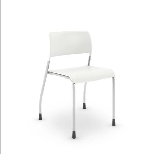 Pierce Stacking Chair in White