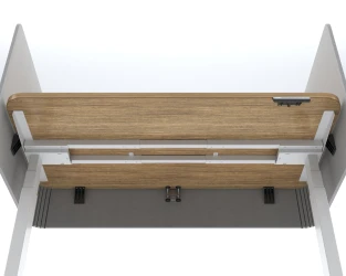 Molded Bracket, No Cover, Underneath View