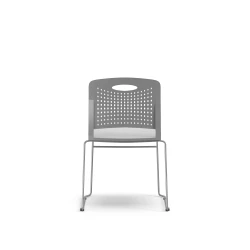 Triad, Side Chair, Stack Seating, Back View