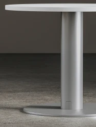 Day-to-Day Tables, Disc Base, Round Table, Detail ​