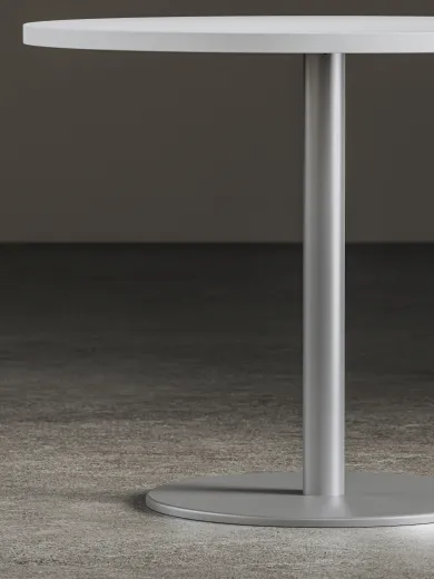 Day-to-Day Tables, Disc Base, Round Table, Detail ​
