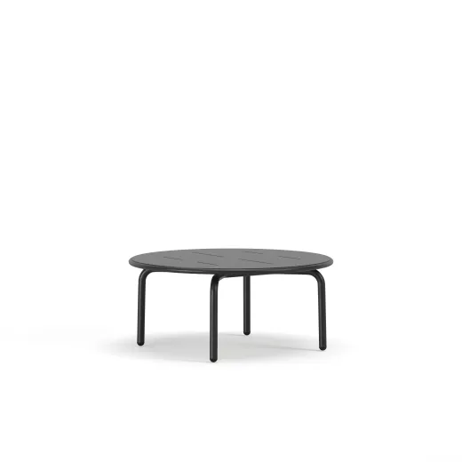 Cascades Occasional Table, Round, 13 Inch, 3/4 View