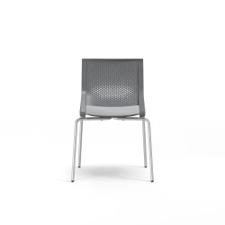 Quarry 4-Leg with Glides, Side Chair, Guest Chair, Back View