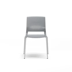 Quarry 4-Leg with Glides, Side Chair, Guest Chair, Front View