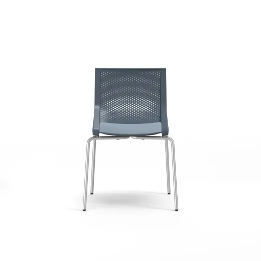 Quarry 4-Leg with Glides, Side Chair, Guest Chair, Back View