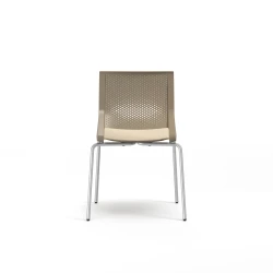 Quarry 4-Leg with Glides, Side Chair, Guest Chair, Back View