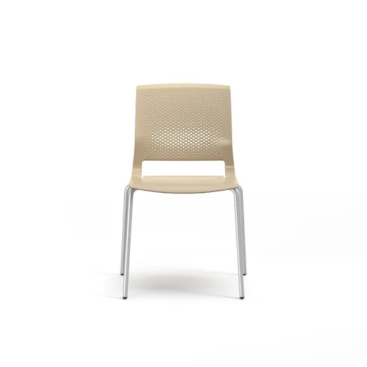 Quarry 4-Leg with Glides, Side Chair, Guest Chair, Front View