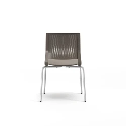 Quarry 4-Leg with Glides, Side Chair, Guest Chair, Back View