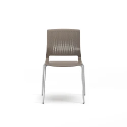 Quarry 4-Leg with Glides, Side Chair, Guest Chair, Front View
