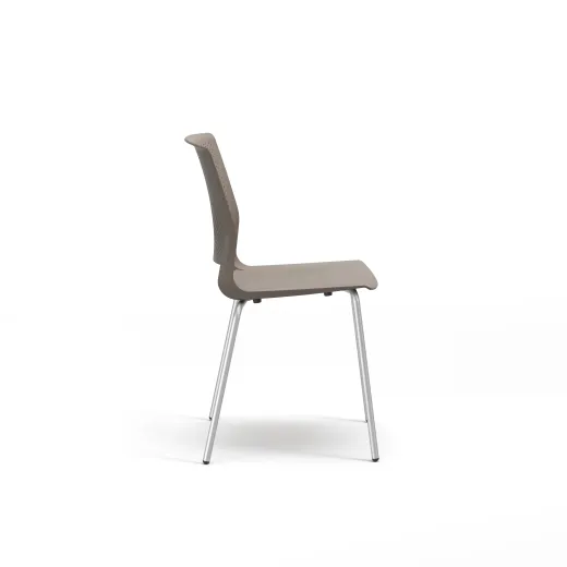 Quarry 4-Leg with Glides, Side Chair, Guest Chair, Side View