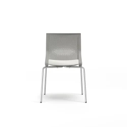 Quarry 4-Leg with Glides, Side Chair, Guest Chair, Back View