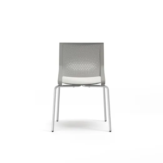 Quarry 4-Leg with Glides, Side Chair, Guest Chair, Back View