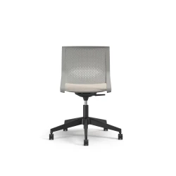 Quarry, 5-Star Swivel Base, with Cushion Seat, Back View