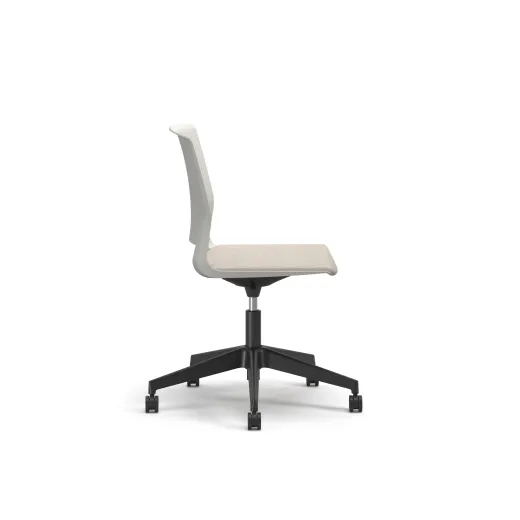 Quarry, 5-Star Swivel Base, with Cushion Seat, Side View