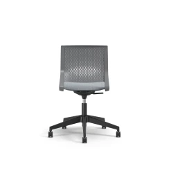 Quarry, 5-Star Swivel Base, with Cushion Seat, Back View