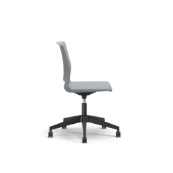 Quarry, 5-Star Swivel Base, with Cushion Seat, Side View