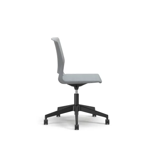Quarry, 5-Star Swivel Base, with Cushion Seat, Side View