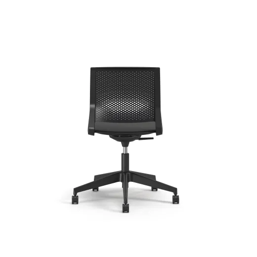 Quarry, 5-Star Swivel Base, with Cushion Seat, Back View
